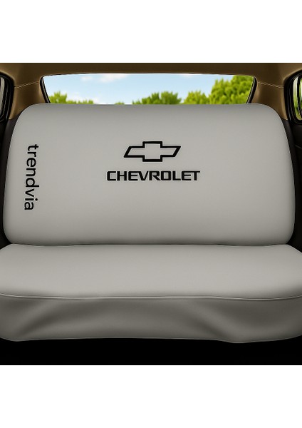 Açık Gri Penye Chevrolet Oto Koltuk Kılıfı – Ön ve Arka Koltuklara Uygun Servis Tipi Takım fiyatları