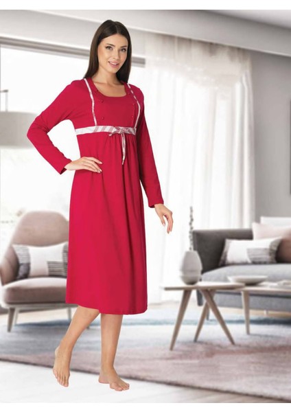 Dvina Effortt Lohusa Gecelik Fuşya - 8083