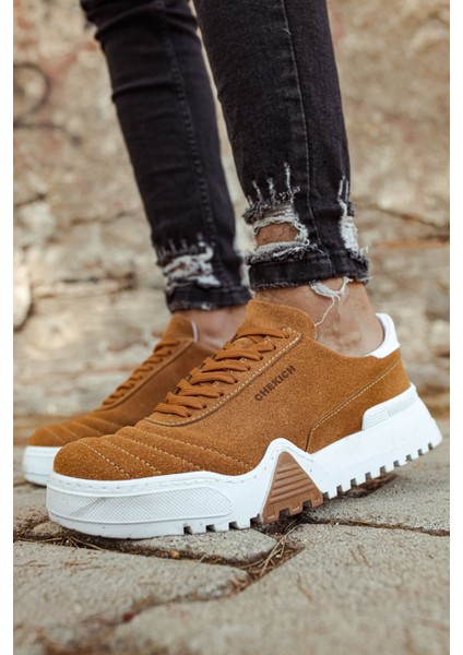 J037 Ortopedik Taban Günlük Süet Erkek Sneaker Spor Ayakkabı Sbt Taba fiyatları