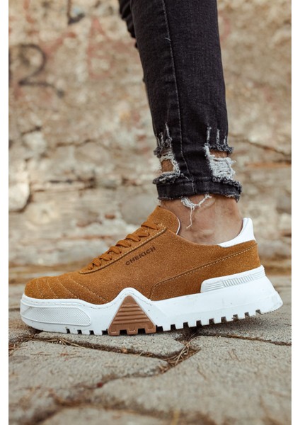 J037 Ortopedik Taban Günlük Süet Erkek Sneaker Spor Ayakkabı Sbt Taba modelleri