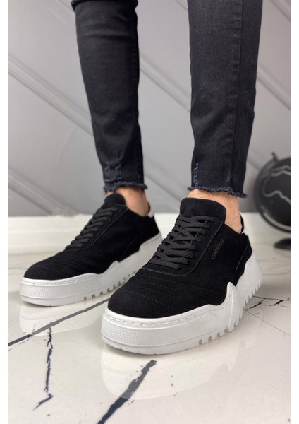 J037 Ortopedik Taban Günlük Süet Erkek Sneaker Spor Ayakkabı Sbt Siyah fiyatları