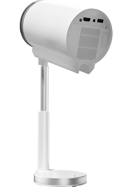 Taşınabilir 720P 4K Android Akıllı Projeksiyon Beyaz indirimleri