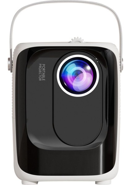 Taşınabilir 5g Mini Projektör 1080P Wifi LED Video Sinema Beyaz