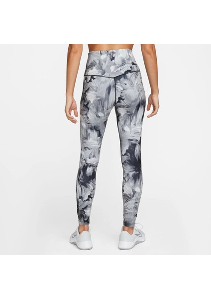One Dri-Fit High Rise 7/8 Kadın Yüksek Bel Gri Spor Tayt DV9864-010 modelleri