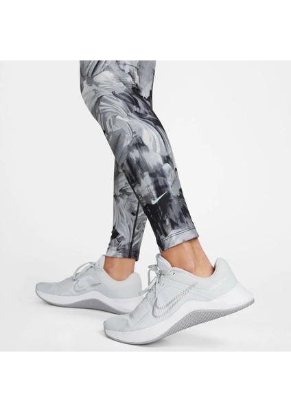 One Dri-Fit High Rise 7/8 Kadın Yüksek Bel Gri Spor Tayt DV9864-010 fırsatları