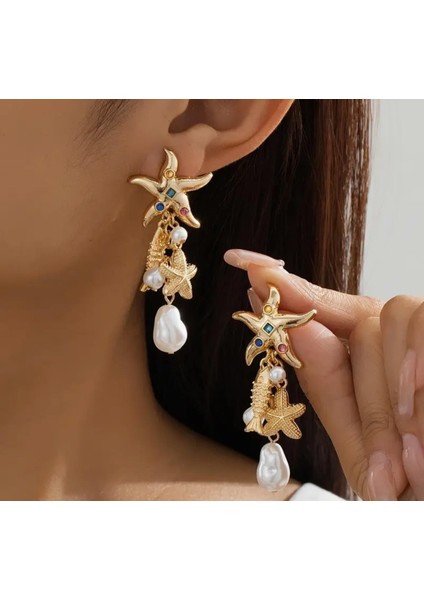 Deniz Yıldızı Charm Küpe fiyatları