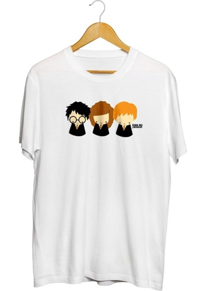 Harry Potter Baskılı Unisex Tişört