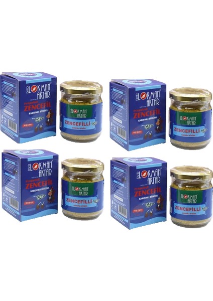 Propolisli Zencefil Karışımlı Çay 4 x 100 gr