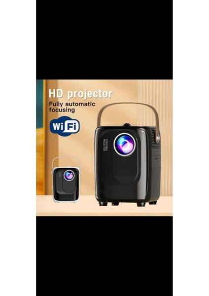 Full Hd Android 5g Wi-Fi Bluetooth Projeksiyon Cihazı, Taşınabilir ve Yüksek Kalite