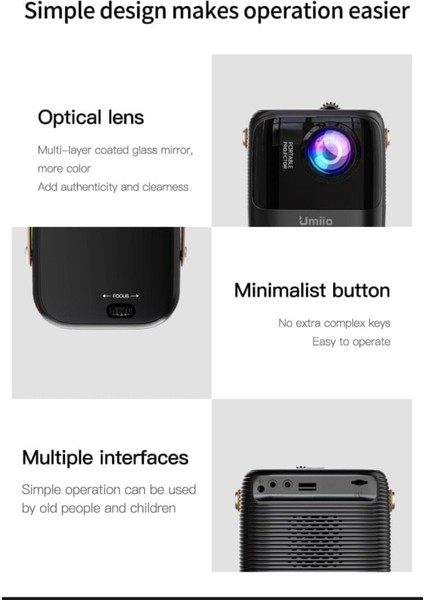 Full Hd Android 5g Wi-Fi Bluetooth Projeksiyon Cihazı, Taşınabilir ve Yüksek Kalite indirimleri