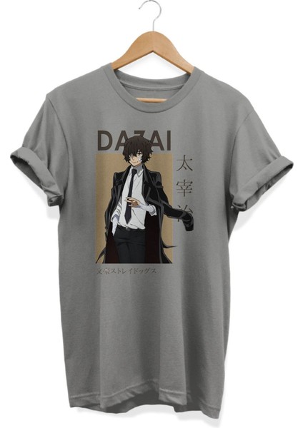 Bungou Stray Dogs Young Osamu Dazai Anime Baskılı Oversize Tişört