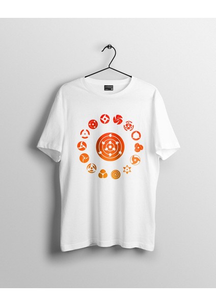 Sharingan Naruto Baskılı Anime Tişört