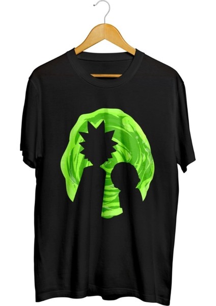 Rick And Morty Baskılı Unisex Tişört