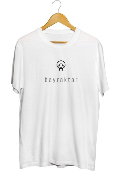 Bayraktar Kuzu Baskılı Unisex Tişört