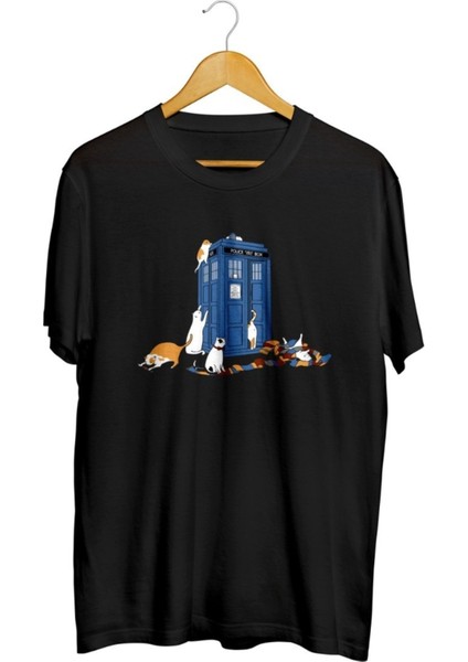 Zaman Yolcuları Baskılı Unisex Tişört