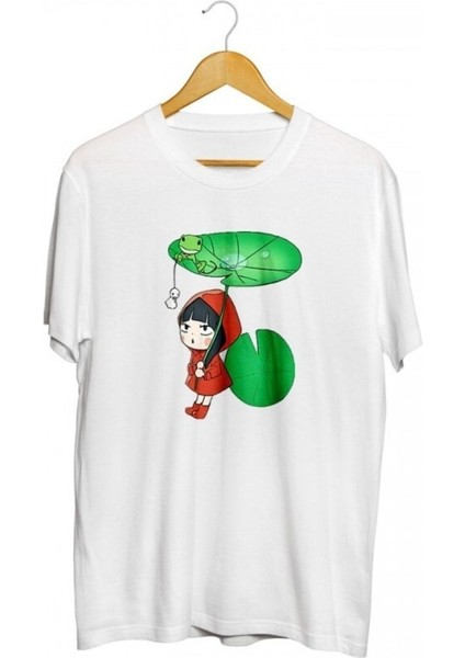 Kimi Ni Todoke Anime Sticker Anime Baskılı Unisex Tişört