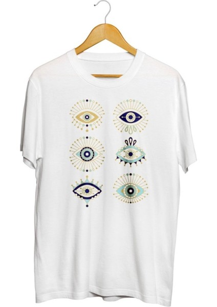 Evil Eye Göz Baskılı Unisex Tişört