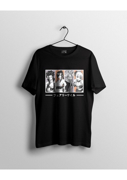 Fairy Tail Characters Anime Tişör