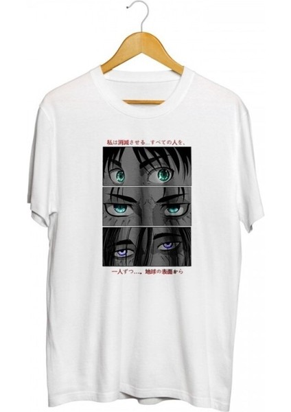 Eren Yeager Graphic Baskılı T-Shirt