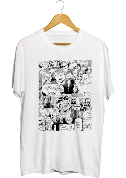 Bakugou Katsuki Collage Anime Tişört