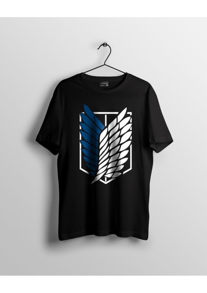 Attack On Titan Logo Anime Tişört