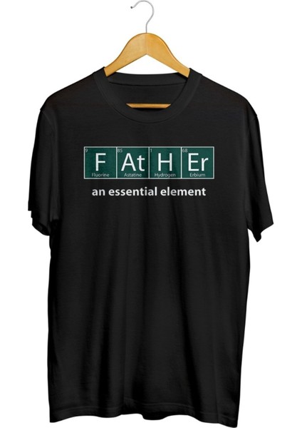 Kimya Babası Baskılı Unisex Tişört