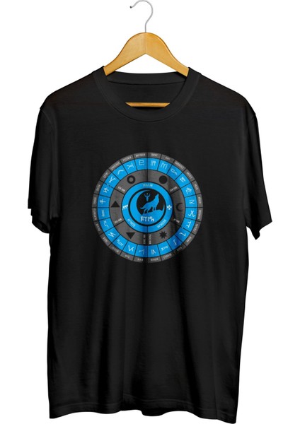 Türk Boyları Baskılı Kaliteli Tişört