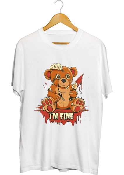 Polo Bear Ayı Retro Baskılı Unisex Tişört