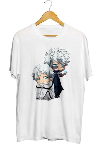 Chibi Touya Todoroki Baskılı Unisex Tişört