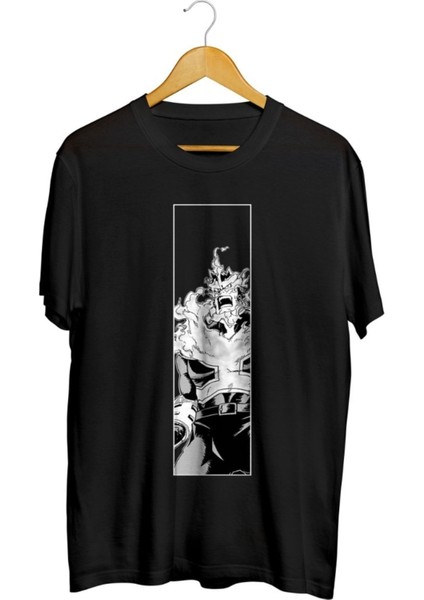Enji Todoroki Baskılı Unisex Tişört