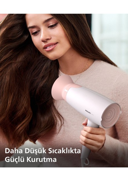 Saç Kurutma Makinesi 1600W, Termoprotect, 3 Hız ve Isı Ayarı, Beyaz fiyatları