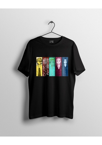 Tokyo Revengers Karakterleri Baskılı Anime Tişört