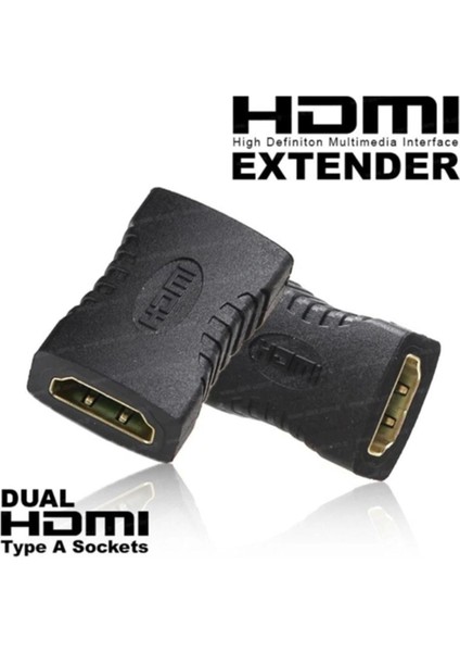 Çok Renkli HDMI Dişi Dönüştürücü, Yüksek Kalite ve Güçlü Bağlantı Özelliği