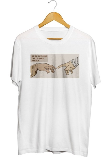 Dazai Odasaku Bungou Stray Dogs Quote Baskılı Unisex Tişört