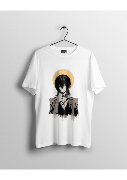 Bongou Stray Dogs Dazai Osamu Poster Anime Tişört