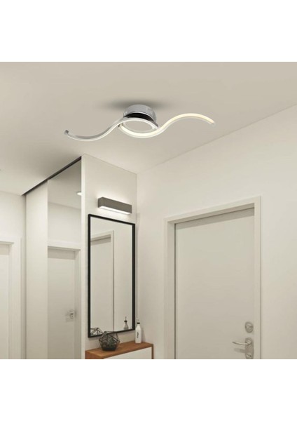 TT605-KR Martı Model Çocuk-Antre-Küçük Oda Krom Kaplama LED Avize