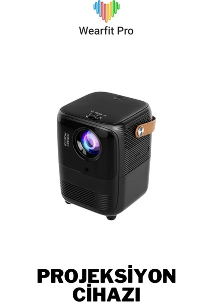 Taşınabilir Android Projeksiyon Cihazı, 1080P, 5g Wi-Fi, Bluetooth, Ev Sineması