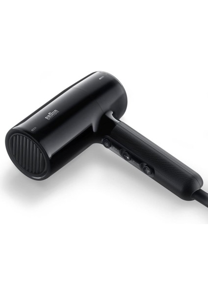 Iontec Difüzörlü Saç Kurutma Makinesi, 2 Başlıklı, 2200W Siyah