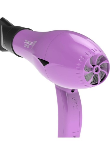 Hızlı Kurutucu Saç Kurutma Makinesi, 2400W, Turbo Güç, Şık Mor Renk fiyatları