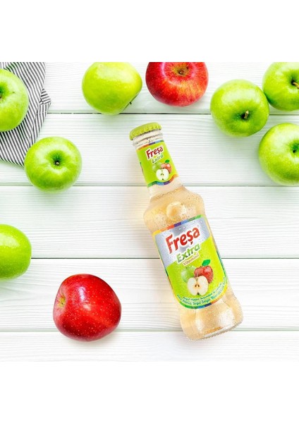 Extra Elma Aromalı Gazlı İçecek 200 ml x 6 Adet modelleri