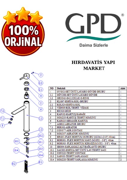 Espina MSL70 Set Üstü Lavabo Bataryası indirimleri