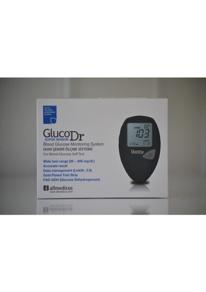 Şeker Ölçüm Cihazı ve 50 Adet Sensör Şeritleri Seti modelleri