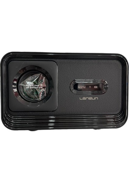 Yüksek Kaliteli 13 Projeksiyon Ekranı, Siyah Renk, Net ve Canlı Görüntü Sağlar