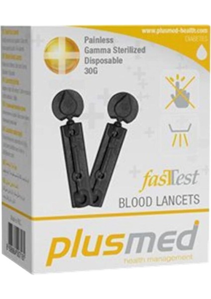 30G Parmak Delme Iğnesi, 100'LÜ Set, Hassas ve Güvenilir Kullanım Sağlar