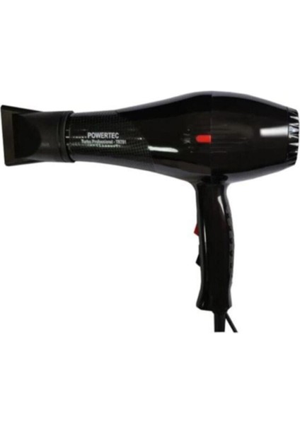 2500 W Güçlü Profesyonel Fön Makinesi, Siyah Renk