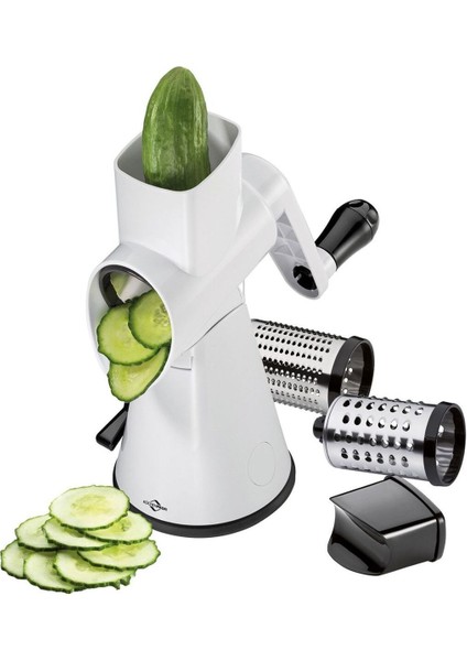 Rapid Tambur Rende, 3 Tambur, 29,95 Cm, Paslanmaz Çelik