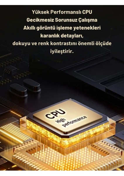 Kompakt Taşınabilir Projeksiyon, Hd Görüntü, Wi-Fi, Android Uyumlu, Standlı, Renk Beyaz