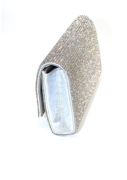 Taşlı Gümüş Abiye Çanta. Clutch Gümüş Taşlı Gece Çantası. Abiye Çanta Gümüş. Gümüş Abiye Çantası.