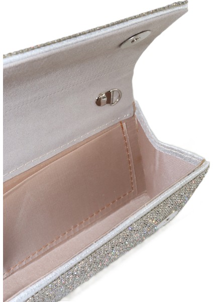 Taşlı Gümüş Abiye Çanta. Clutch Gümüş Taşlı Gece Çantası. Abiye Çanta Gümüş. Gümüş Abiye Çantası.