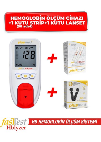 Hblyzer Hemoglobin Ölçüm Cihazı Seti, Hızlı ve Güvenilir Sonuçlar